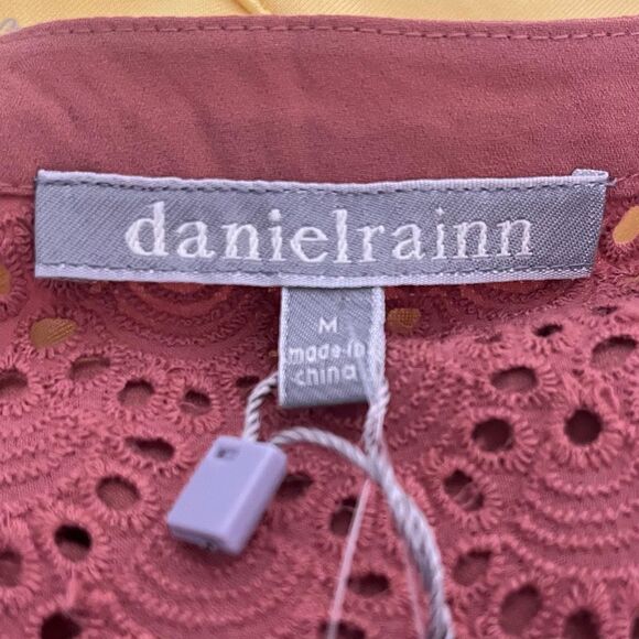 Daniel Rainn Jubilee Blouse  Burnt Orange   Size M   NWT - Picture 3 of 5